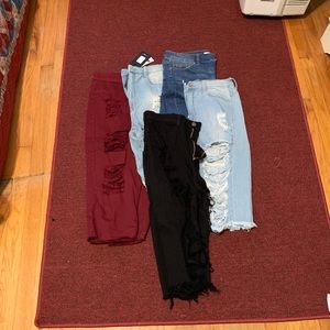 Bottoms . Jeans and jeans shorts